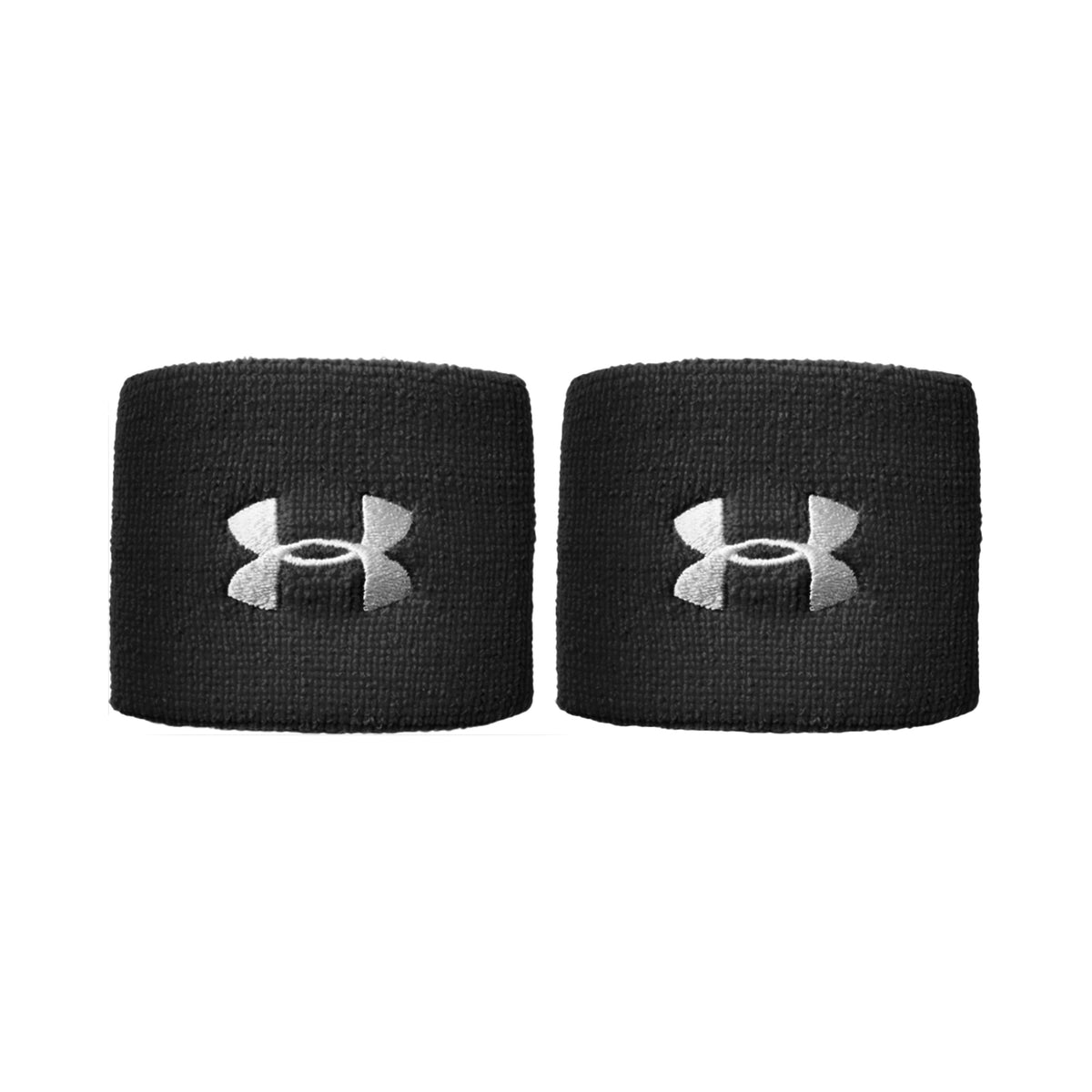 Under Armour Performance Poignet Pack de 2 unités court - noir, blanc