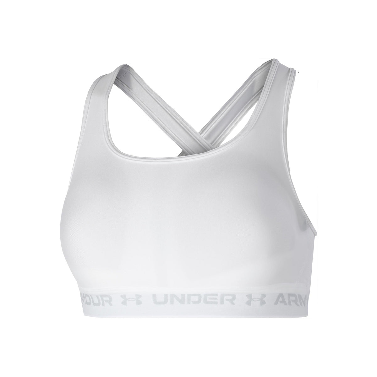 Under Armour Crossback Middle Soutien-gorge sport Femmes - blanc, gris