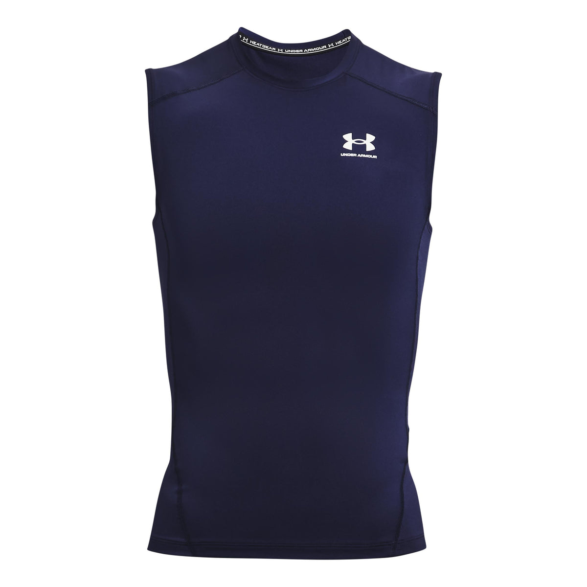 Under Armour Heatgear Comp Débardeur Tank Top Hommes-Bleu Foncé,Blanc