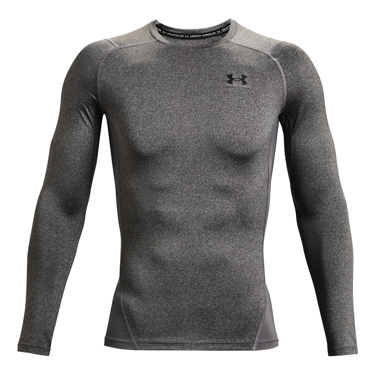 Under Armour Heatgear Comp Haut Manches Longues Hommes-Anthracite,Noir