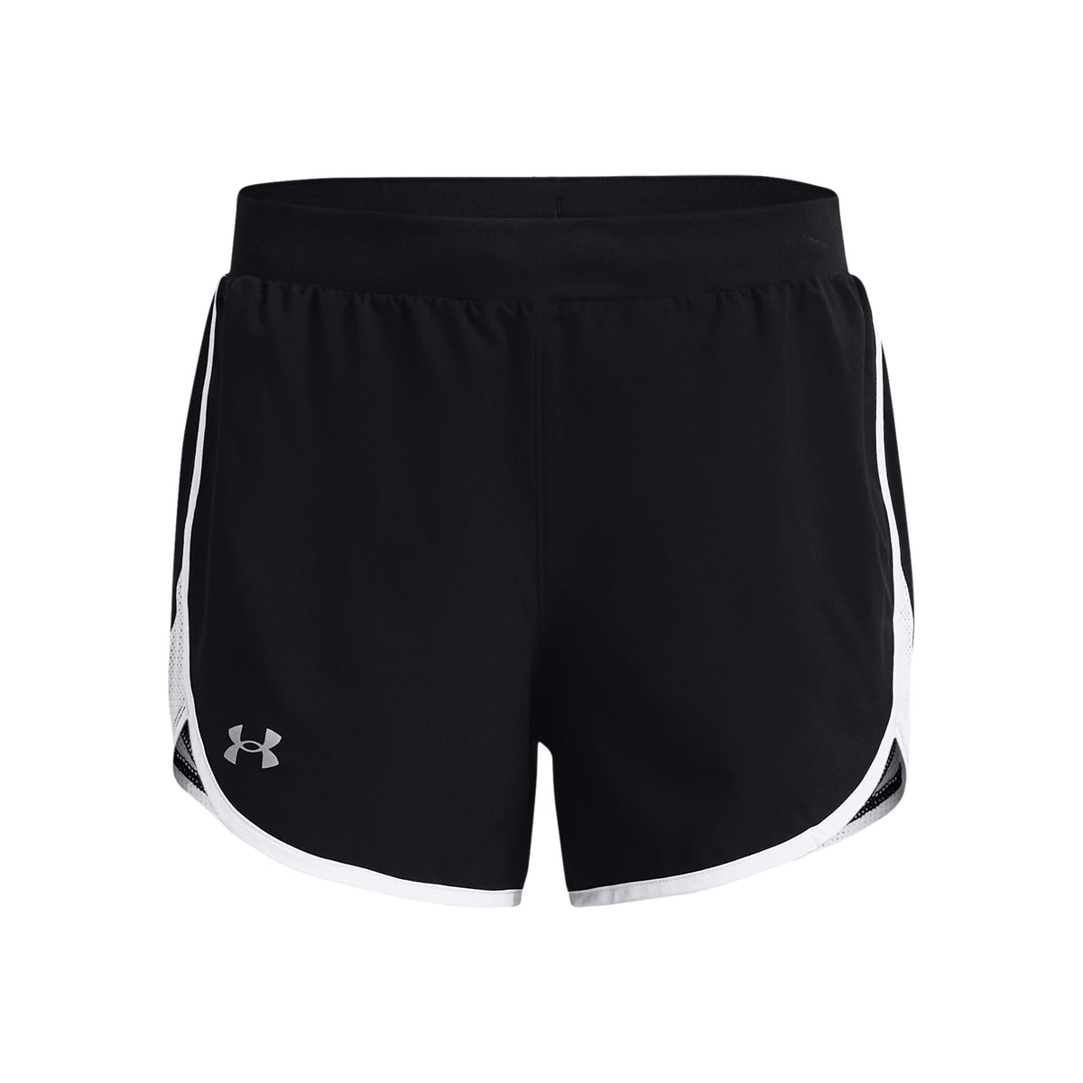 Under Armour Fly By Elite 5in Shorts Femmes-Noir,Blanc