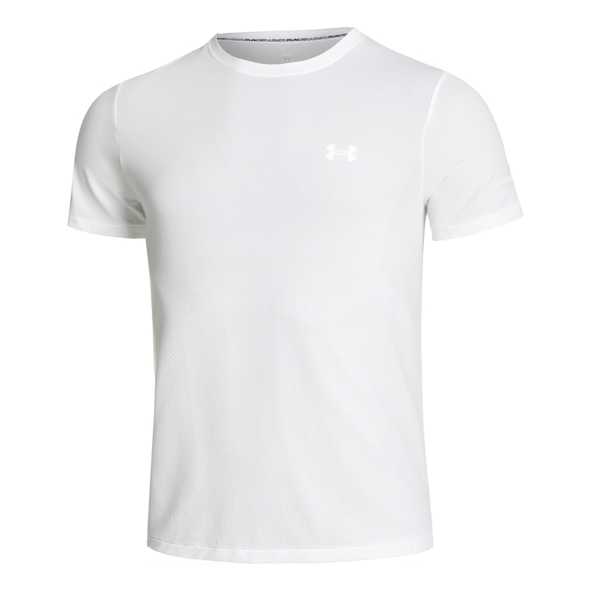 Under Armour Seamless Stride Maillot De Course Hommes-Blanc