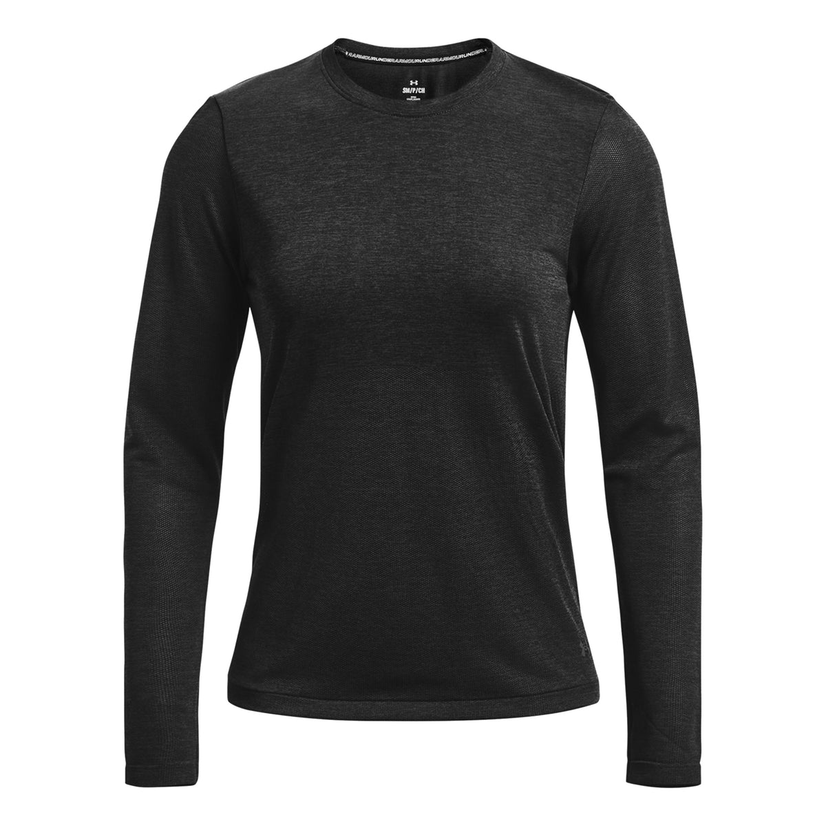 Under Armour Seamless Stride Top De Course Femmes-Noir
