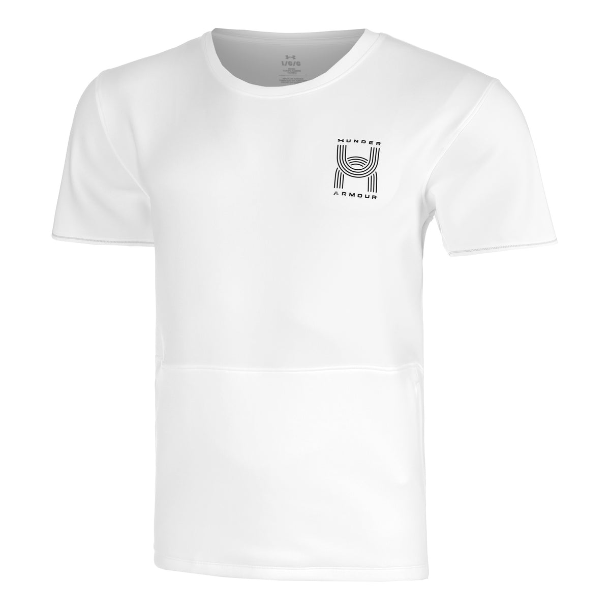Under Armour Run Anywhere Maillot de course Hommes - blanc, noir