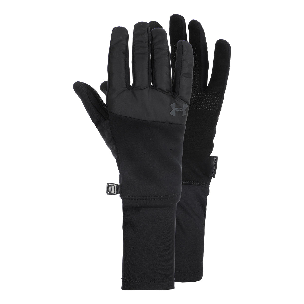 Under Armour Storm Fleece Run Gants De Running-Noir,Noir