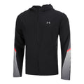 Velociti Storm Hooded Veste Running Hommes-Noir,Gris