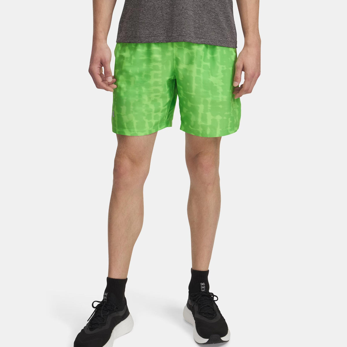 Under Armour Launch Print 7in Short De Running Hommes-Vert