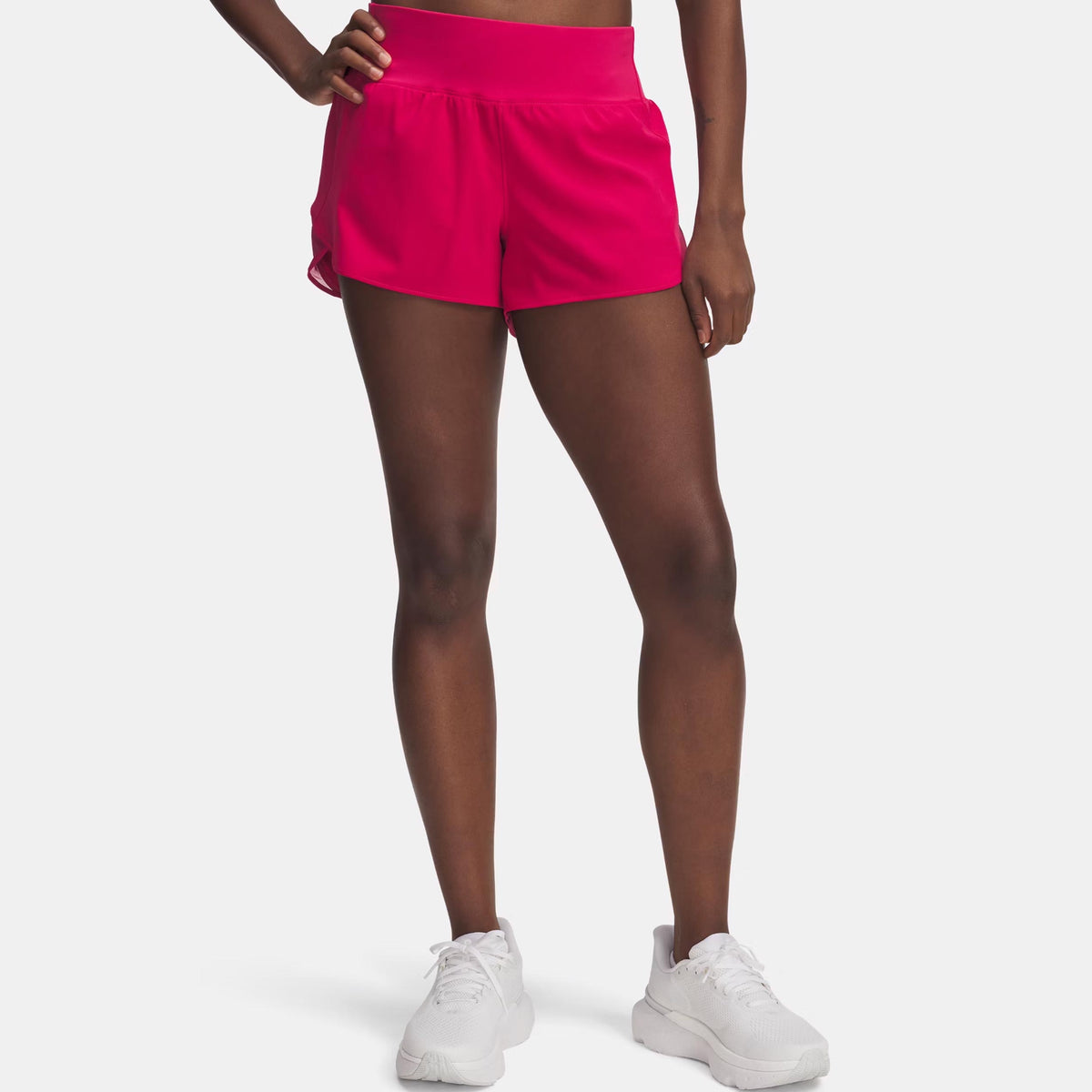 Under Armour Launch Pro 3in Short De Running Femmes-Violet