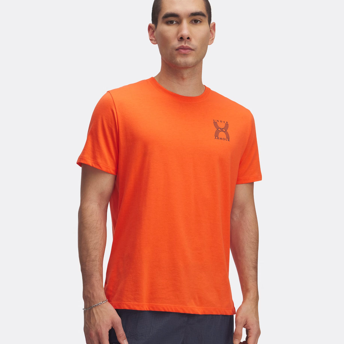 Under Armour Run 96 Maillot De Course Hommes-Orange