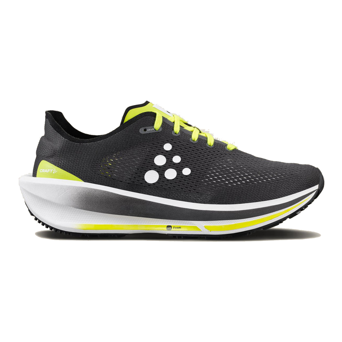 Craft Ultra 4 Chaussure De Running Sans Stabilisateurs Hommes-Noir,Jaune