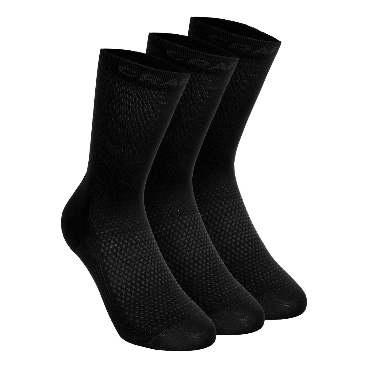Craft Core Dry High Chaussettes de running Unisex - noir