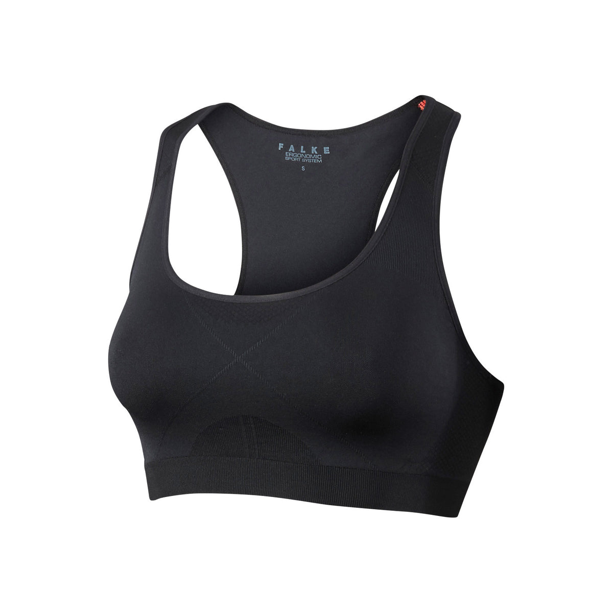 Falke Madison Low Support Bra Soutien-gorge Sport Femmes-Noir,Argent