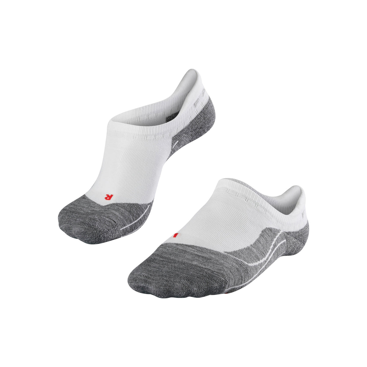 Falke RU4 Endurance Invisible Chaussettes De Running Femmes-Blanc,Gris