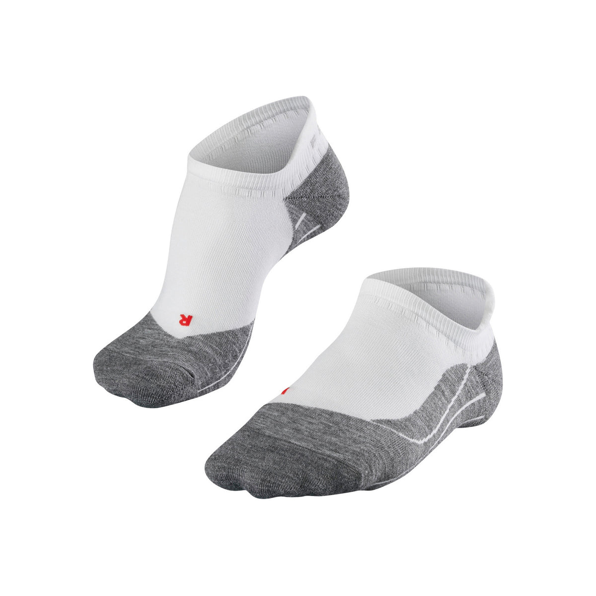 Falke RU4 Endurance Invisible Chaussettes De Running Hommes-Blanc,Gris