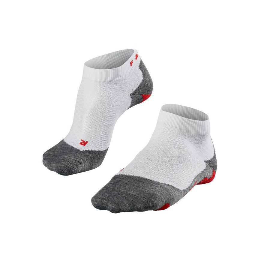 Falke RU5 Race Short Chaussettes De Running Femmes-Blanc,Gris