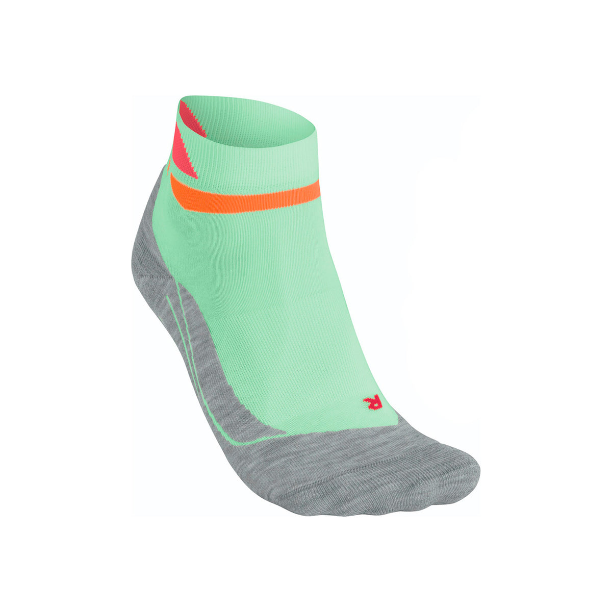 Falke RU4 Short Pace Chaussettes De Running Femmes-Vert,Gris