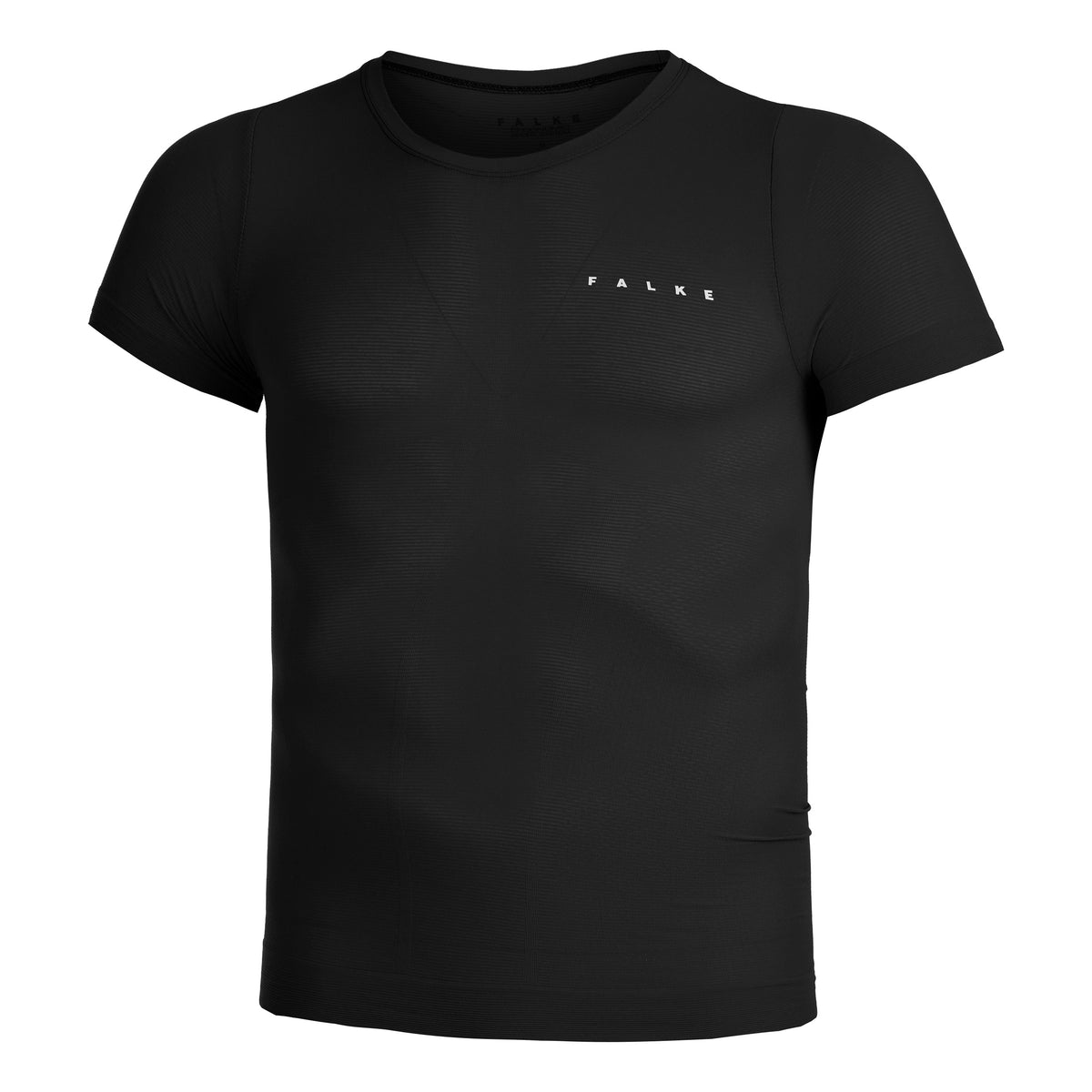 Falke Regular Maillot De Course Hommes-Noir