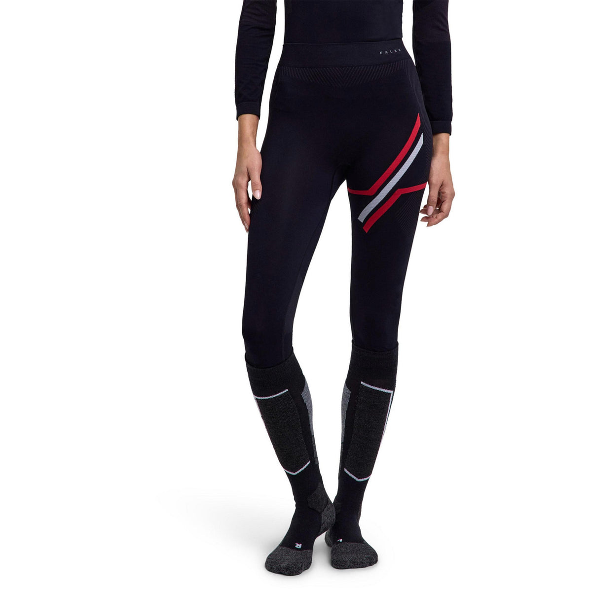 Falke Warm 3/4  130 Years Collant tight Femmes-noir