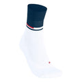 RU Compression Stabilizing Chaussettes de compression Hommes - blanc, bleu foncé