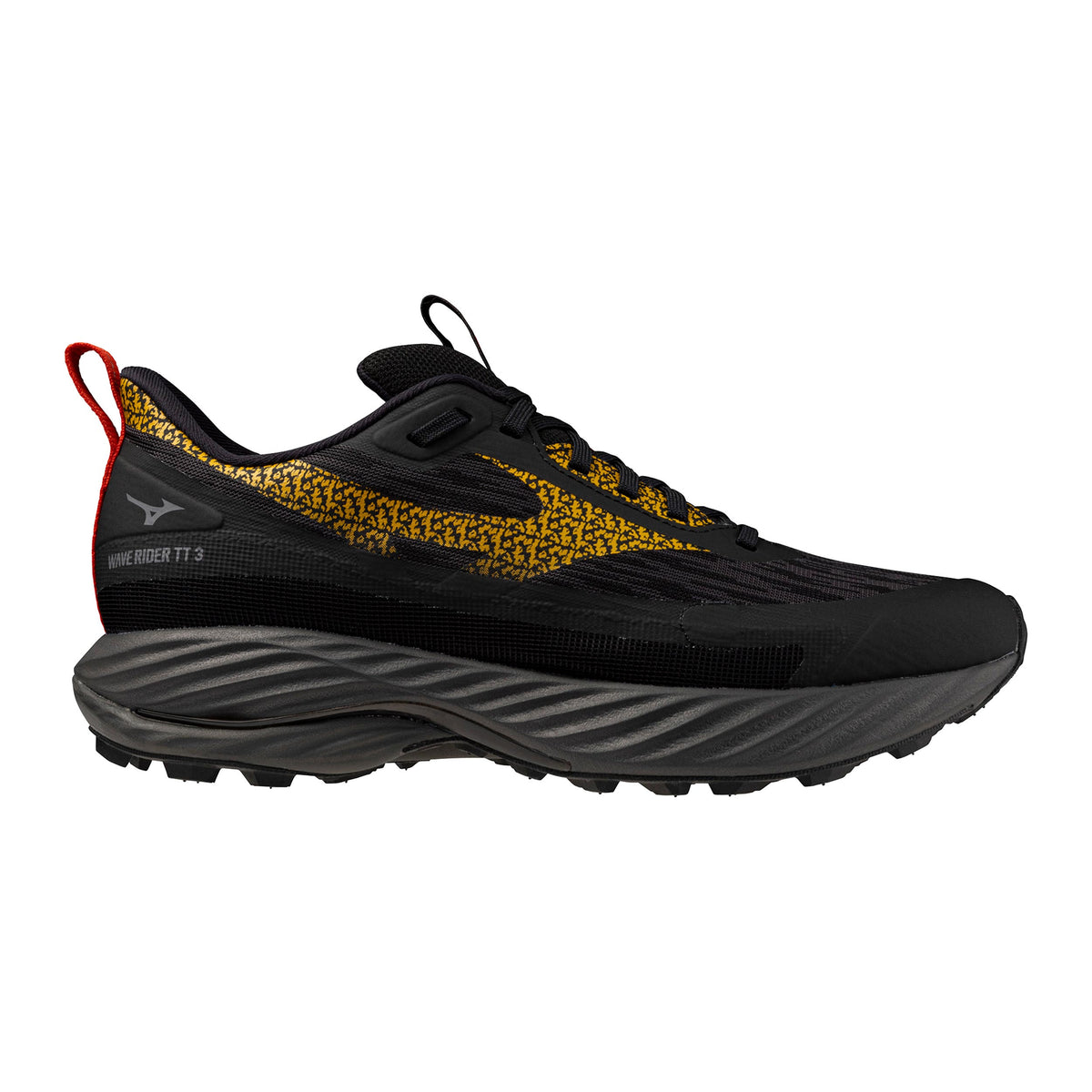 Mizuno Wave Rider TT 3                 Chaussure trail Femmes-noir, jaune doré