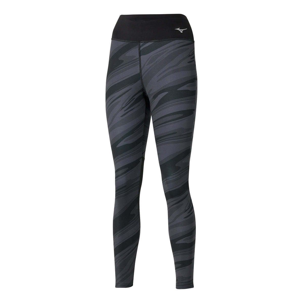 Mizuno 7/8 Printed Collant Tight Femmes-Noir