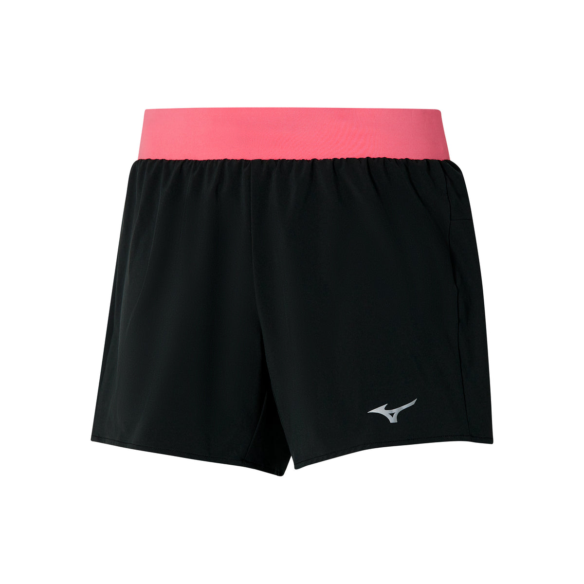 Mizuno Alpha 4.5in Shorts Femmes-Noir,Pink