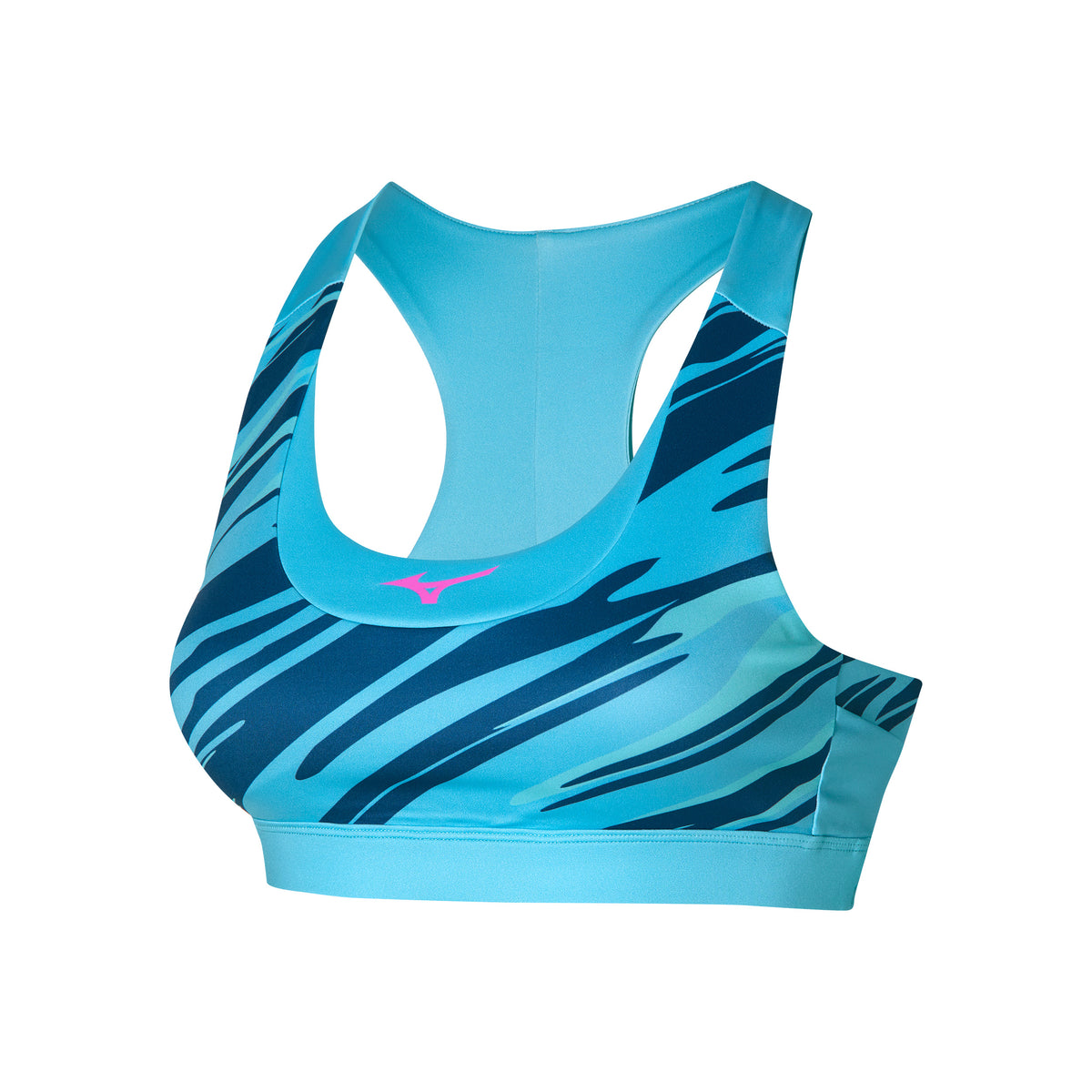 Mizuno Alpha Graphic Soutien-gorge Sport Femmes-Bleu