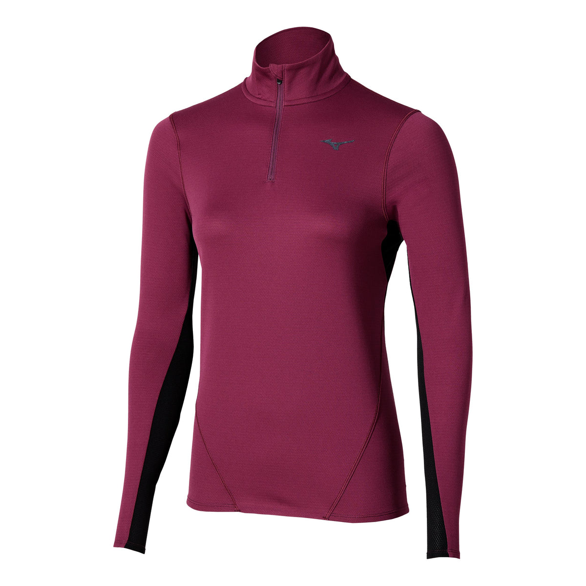 Mizuno Tech Thermal Charge Half Zip Maillot De Course Femmes-Violet