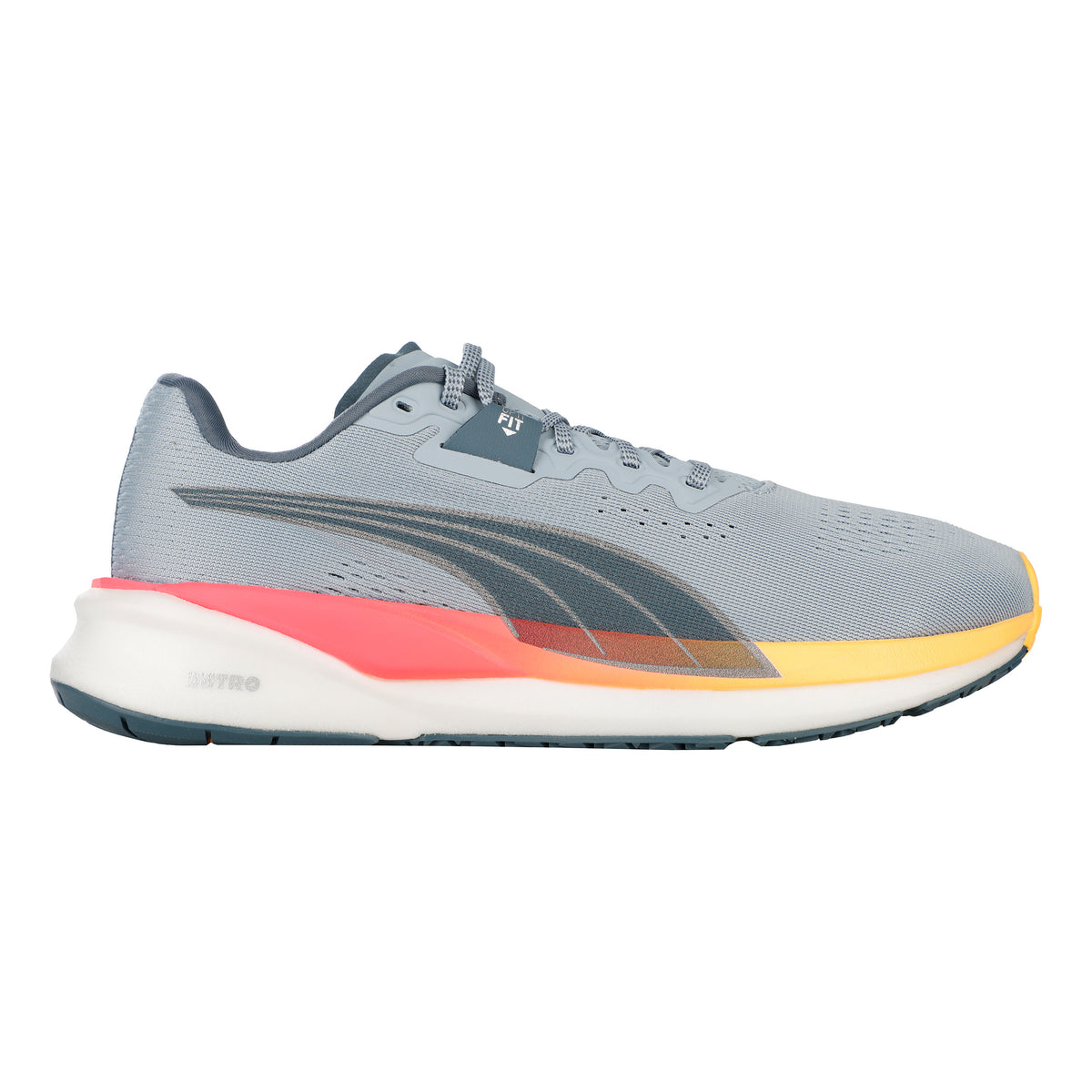 Puma Eternity Nitro Chaussure De Running Sans Stabilisateurs Femmes-Gris,Jaune