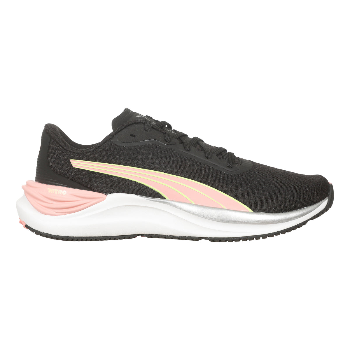 Puma Electrify Nitro 3 Chaussure De Running Sans Stabilisateurs Femmes-Noir,Rosé