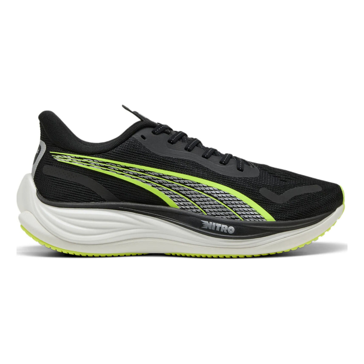 Puma Velocity Nitro 3 Chaussure de running sans stabilisateurs Hommes - noir, jaune