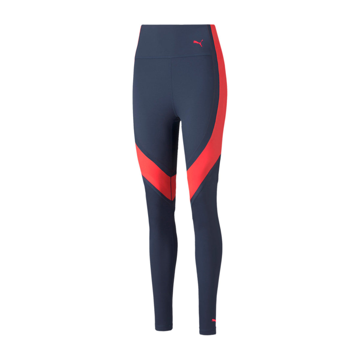 Puma Eversculpt High Waist Full Collant Tight Femmes-Bleu,Corail