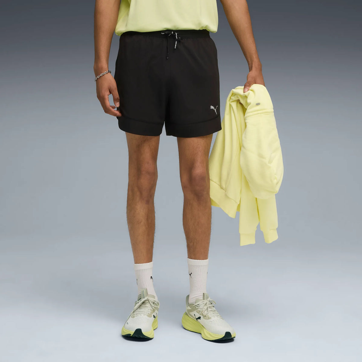 Puma Run Club Ultraweave 5in Short De Running Hommes-Noir
