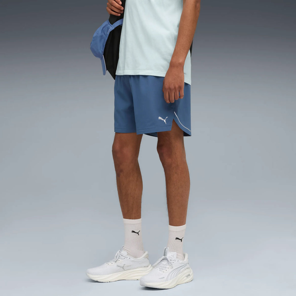 Puma Ultraweave 5in Short De Running Hommes-Bleu