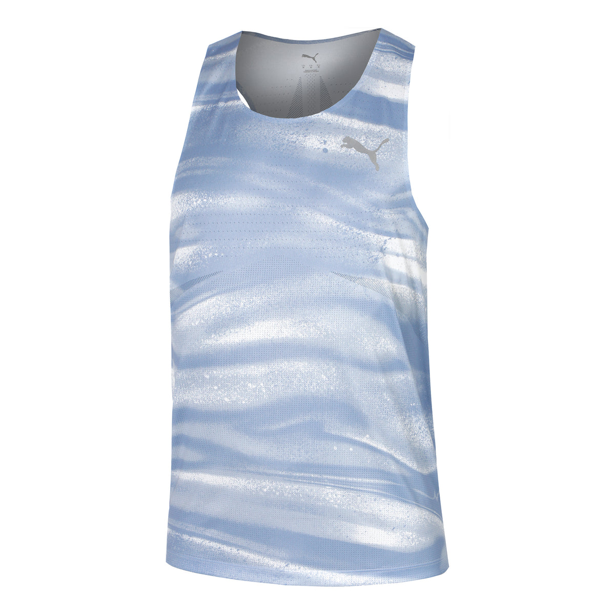 Puma Raceday Ultraspun AOP Débardeur Tank Top Hommes-Bleu