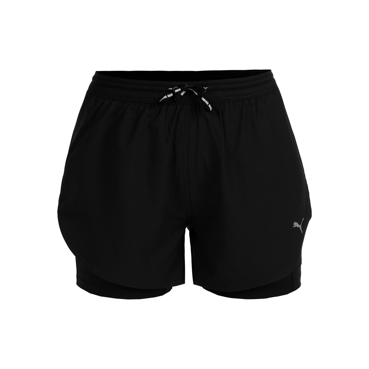 Puma Ultraweave 2in1 4in Short De Running Femmes-Noir