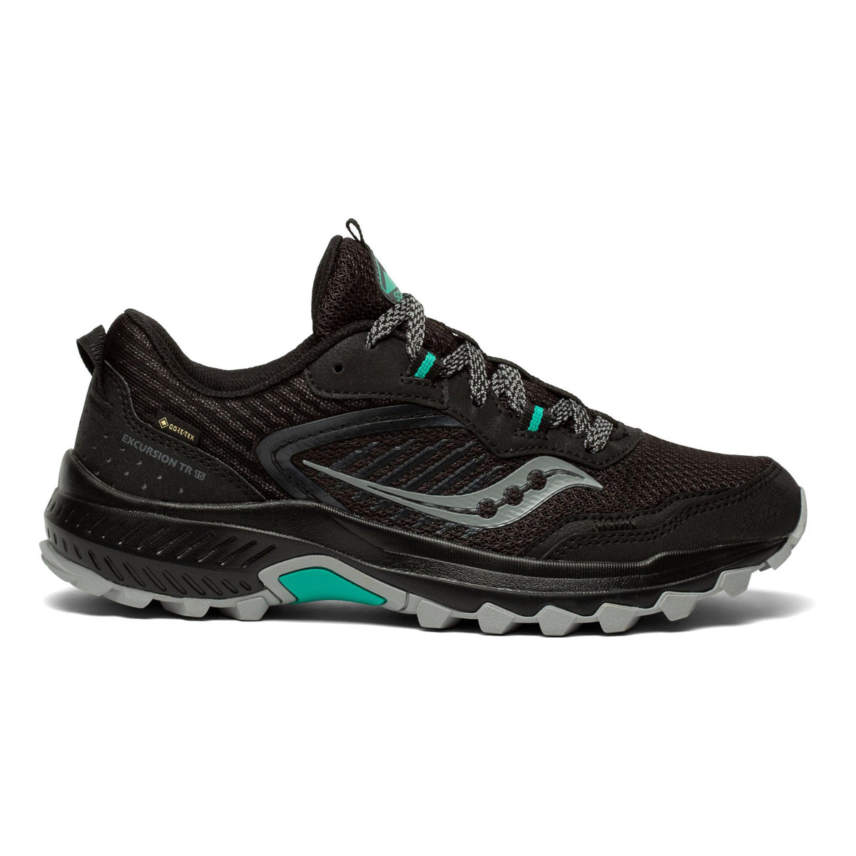 Saucony Excursion TR15 GTX Chaussure Trail Femmes-Noir,Gris