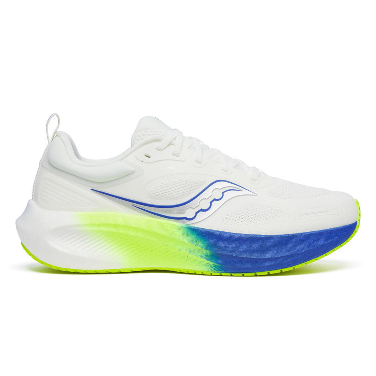 Saucony Surge 3 Chaussure De Running Sans Stabilisateurs Hommes-Blanc,Bleu