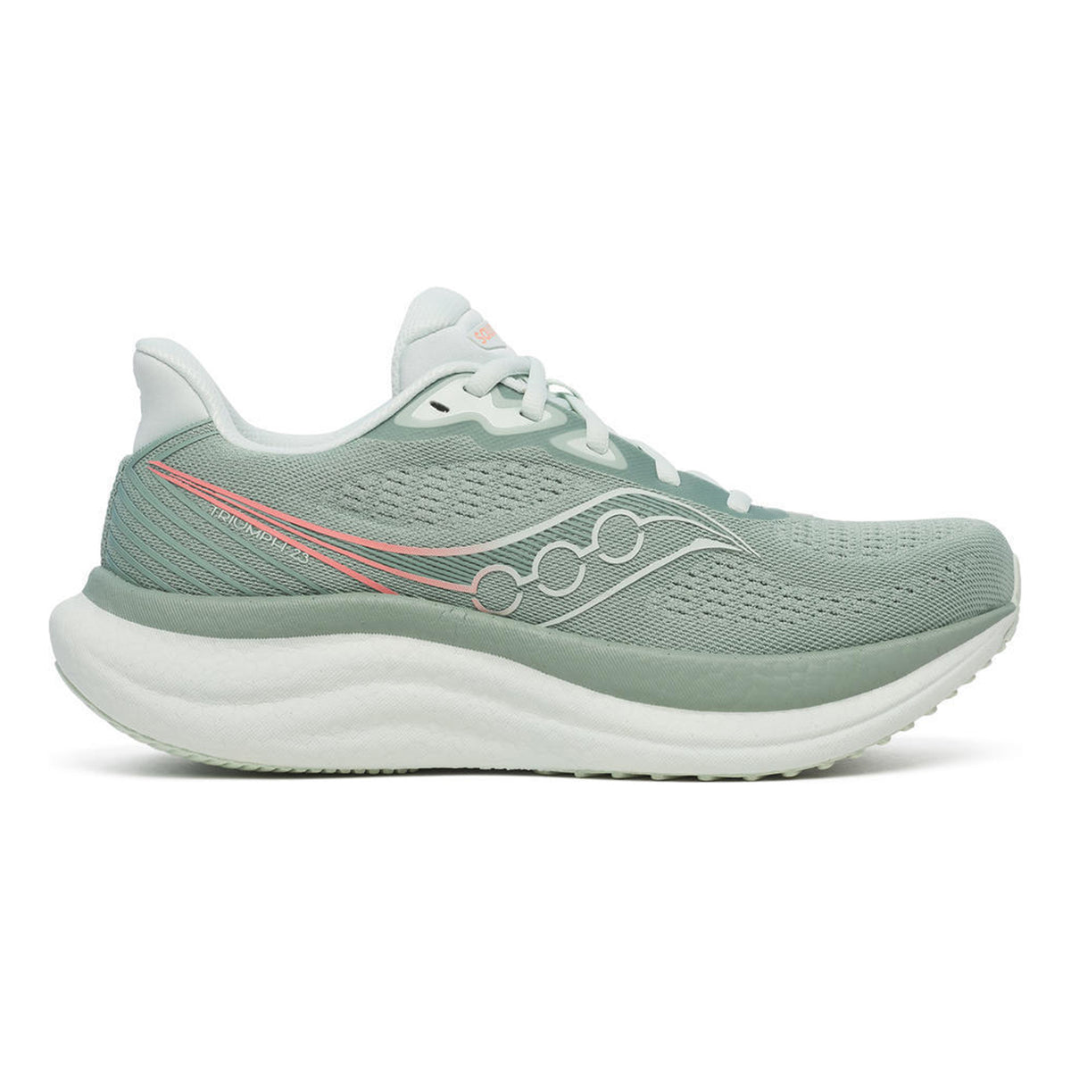 Saucony Triumph 23 Chaussure de running sans stabilisateurs Femmes - vert olive, vert
