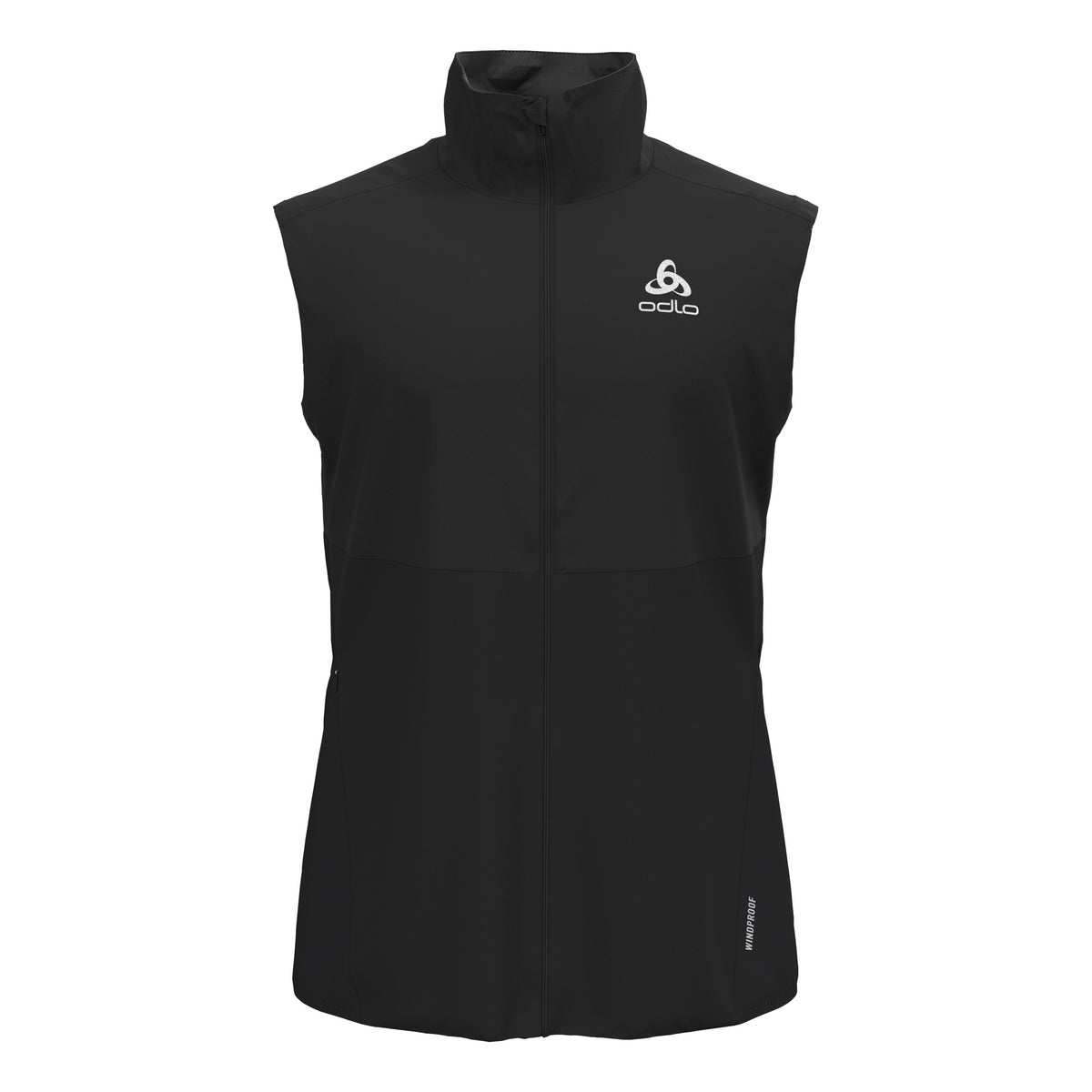 Odlo Zeroweight Warm Gilets de course - noir