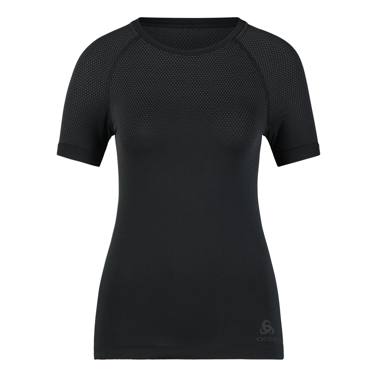 Odlo BL Top Crew Neck Performance Light Eco Maillot De Course Femmes-Noir