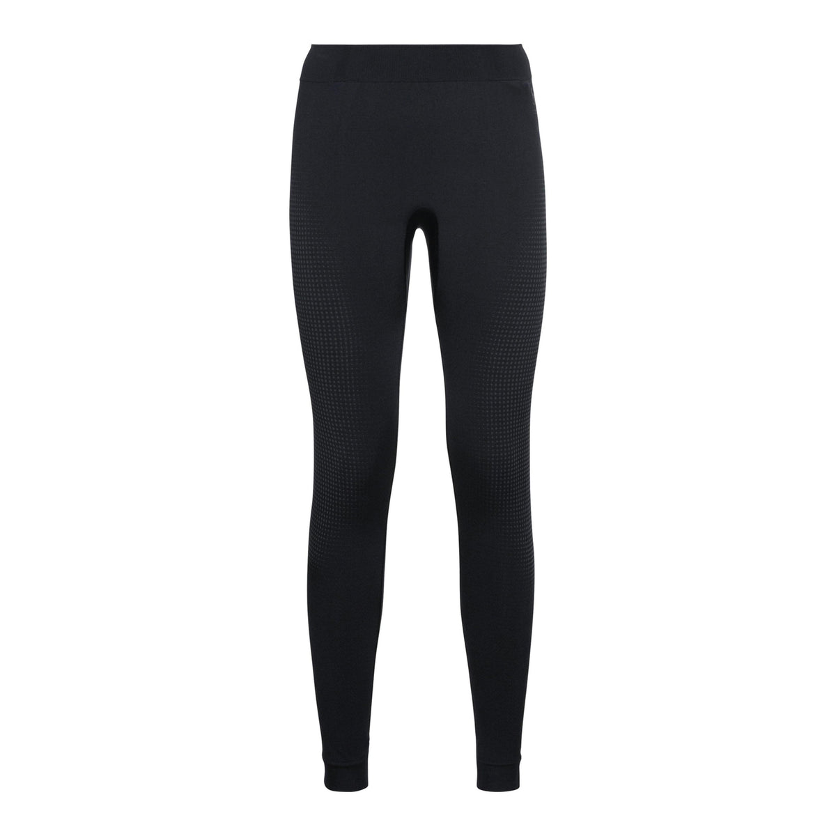 Odlo Performance Warm Eco Big Logo Bottom Long Collant Tight Femmes-Noir,Gris