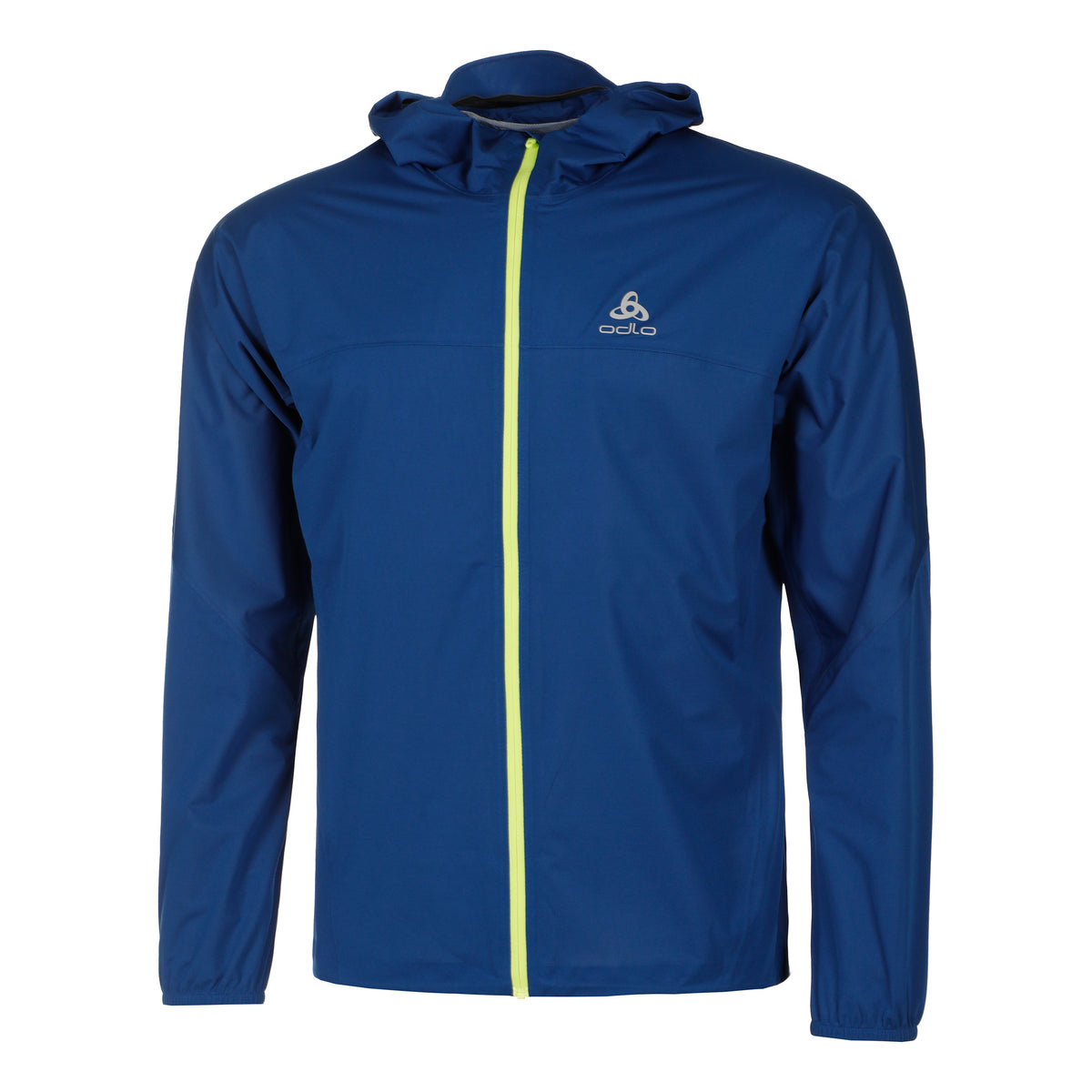 Odlo X-Alp Waterproof  Veste running Hommes - bleu foncé, vert clair