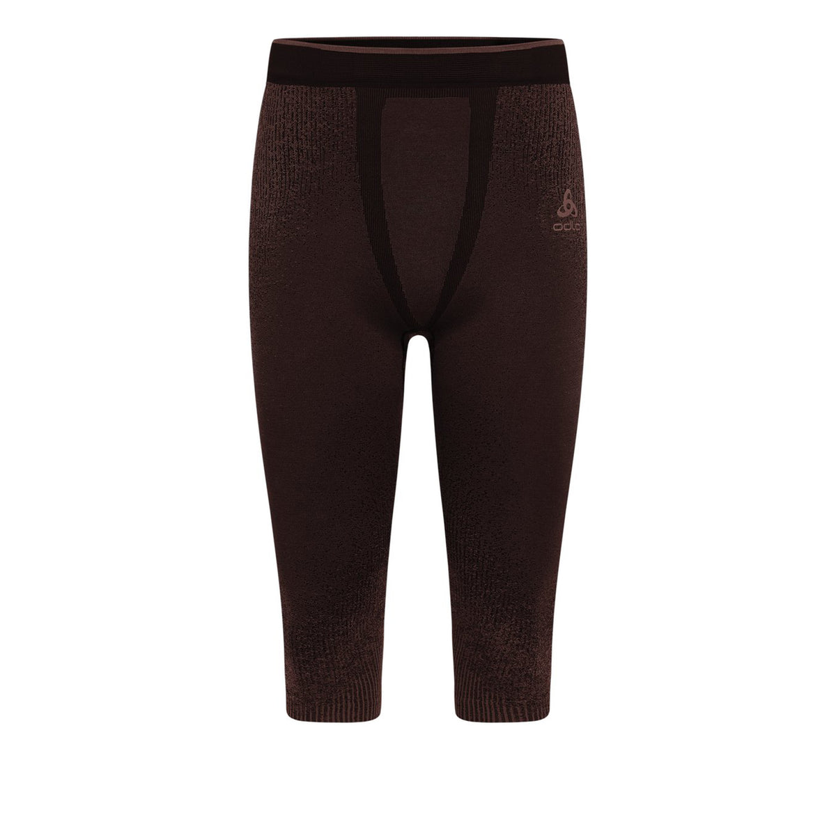 Odlo Performance Warm Blackcomb 3/4 Collant De Course Hommes-Marron