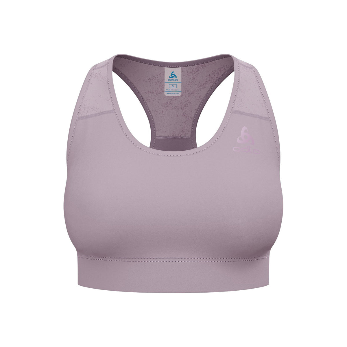 Odlo Essential Bralette Print Soutien-gorge sport Femmes - gris,