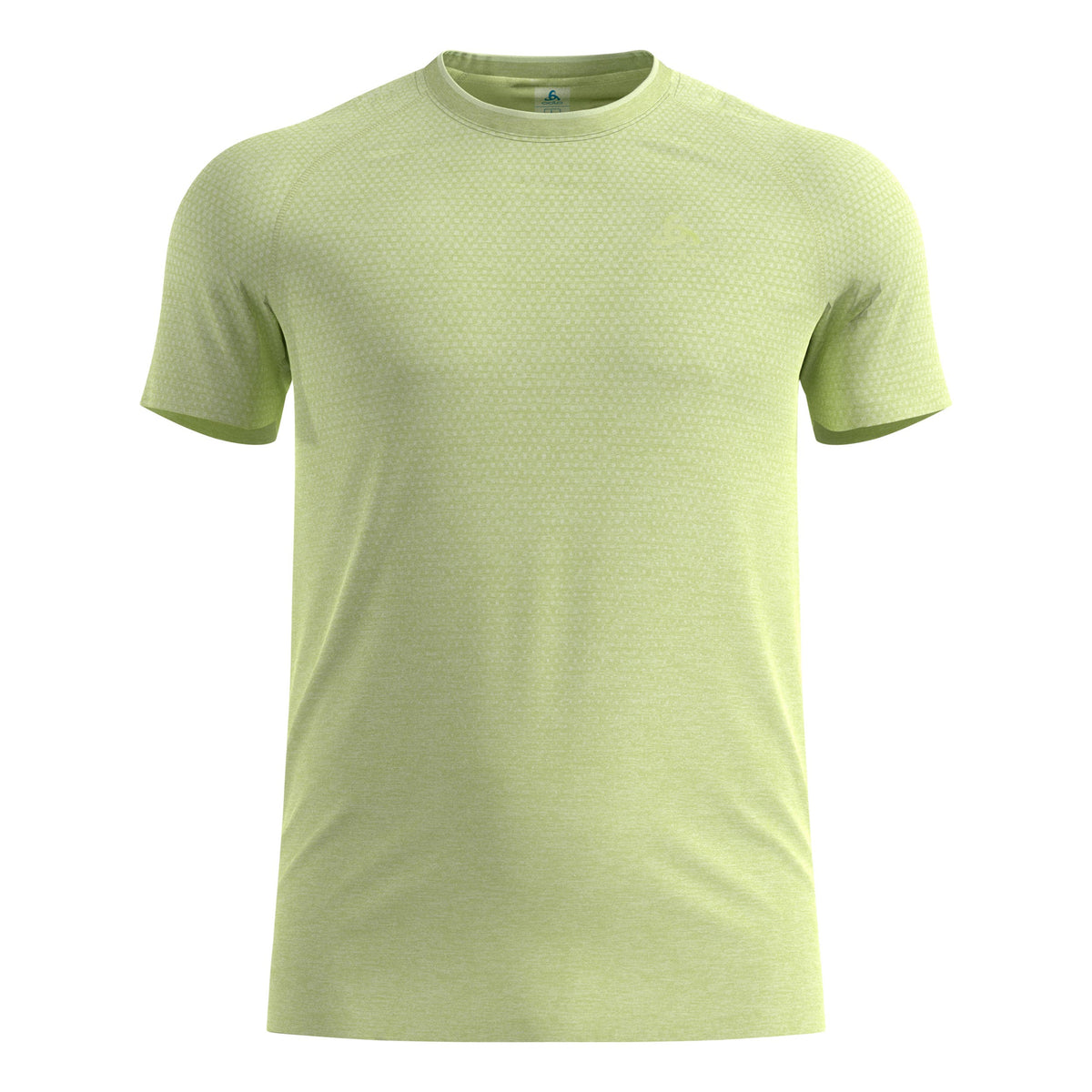 Odlo Essential Seamless Maillot de course Hommes-jaune lemon