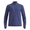 Essential Thermal Midlayer 1/2 Zip Maillot de course Hommes - bleu