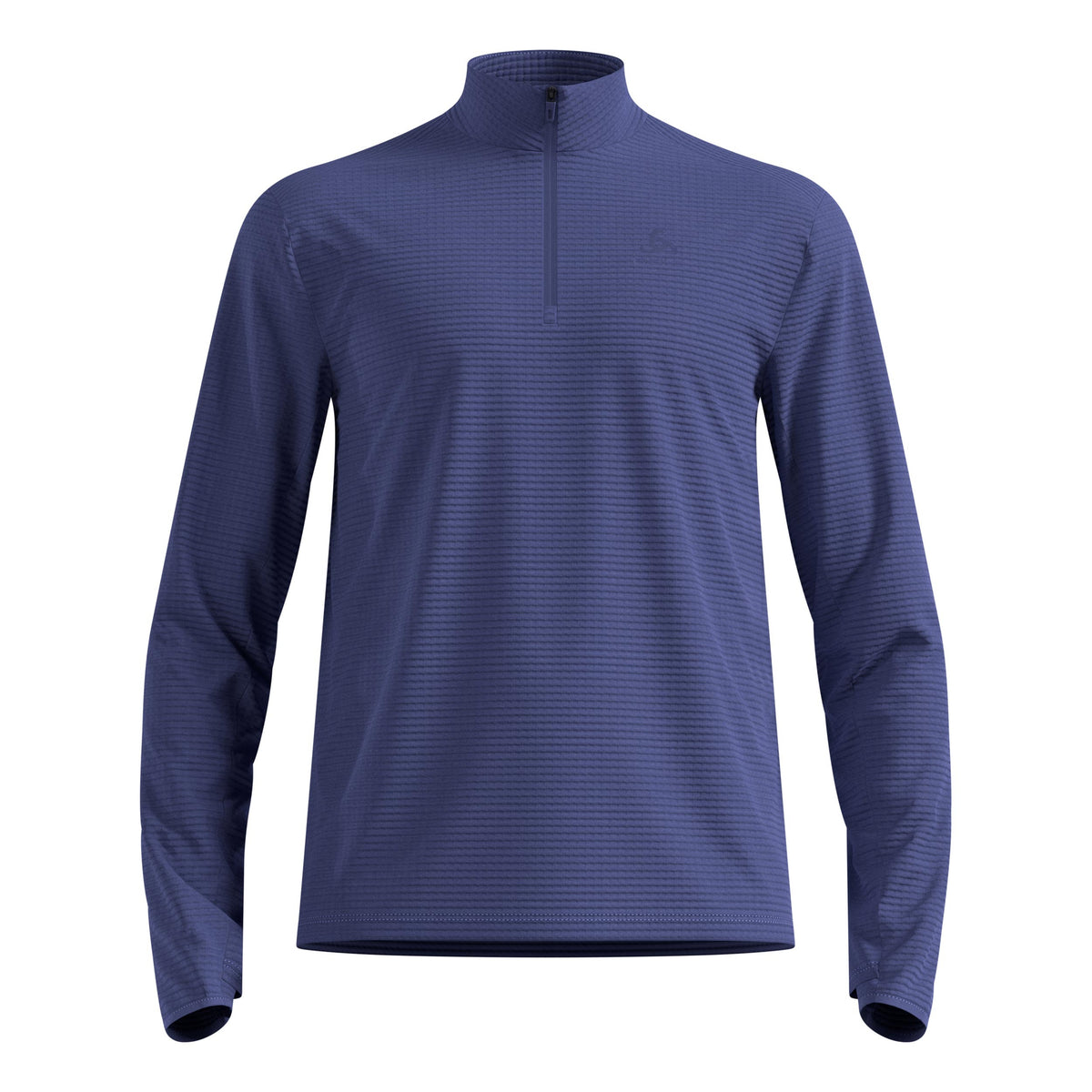 Odlo Essential Thermal Midlayer 1/2 Zip Maillot de course Hommes - bleu