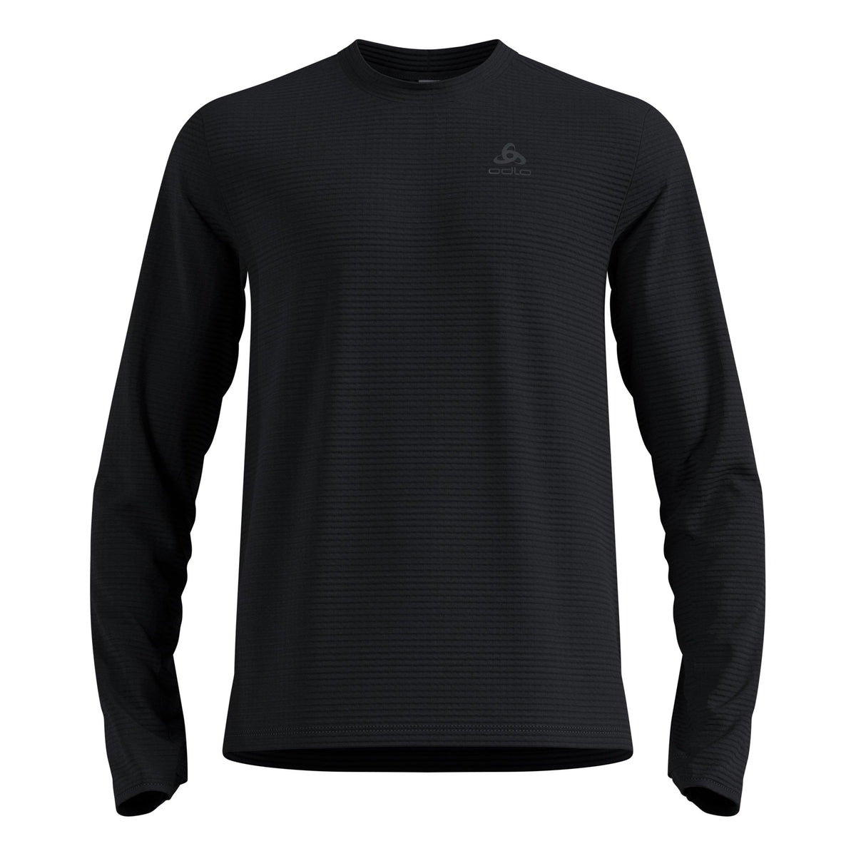 Odlo Essential Thermal Midlayer  Maillot de course Hommes - noir
