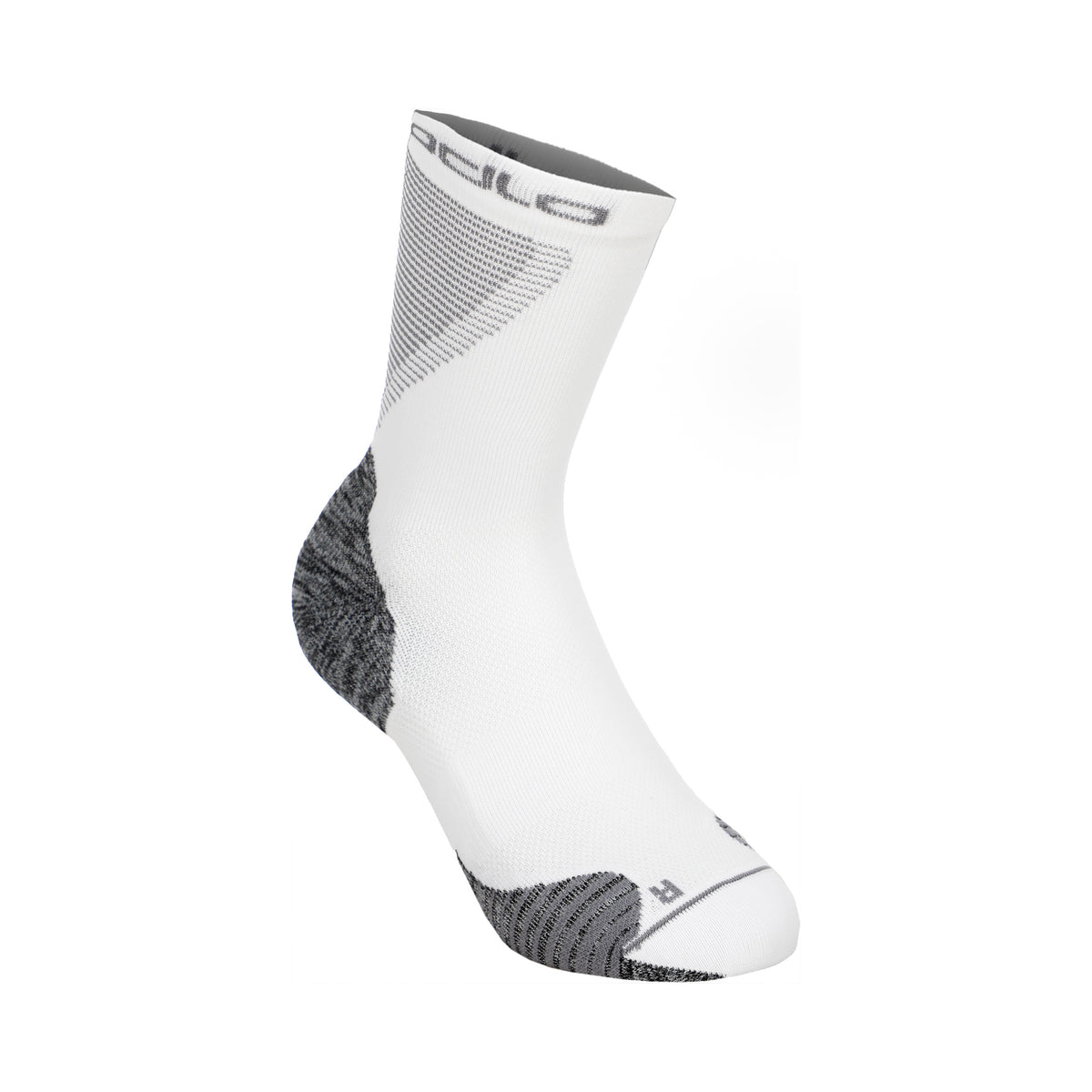 Odlo Ceramicool Run Crew Chaussettes De Running-Blanc
